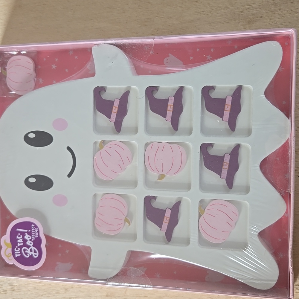 H3 NWT Eccolo Ghost Tic Tac Boo Tabletop Game Ages 3 Plus